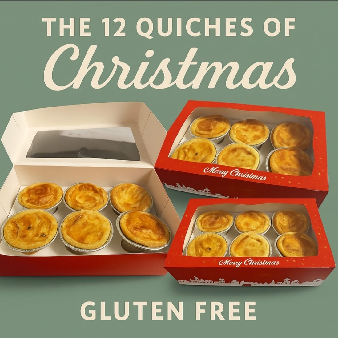 The 12 Quiches of Christmas – GF